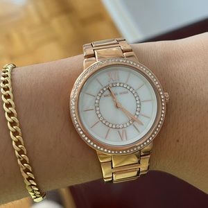 Michael Kors rose gold watch